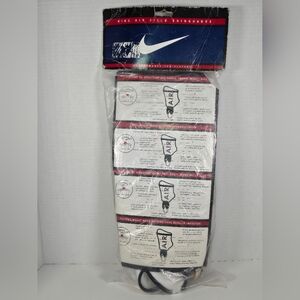 Vintage Y2K Nike Air Field Shin Guards Medium White Magic Wand Impact Reduction